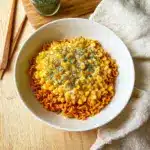 Spicy Noodles with Korean Corn Cheese Recipe