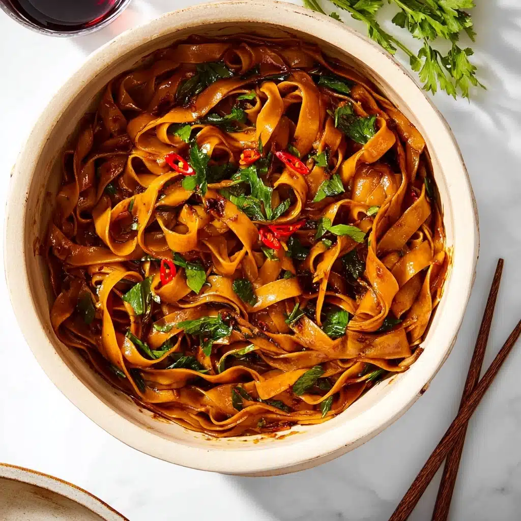Spicy Chili Garlic Noodles Recipe - Recipe Image