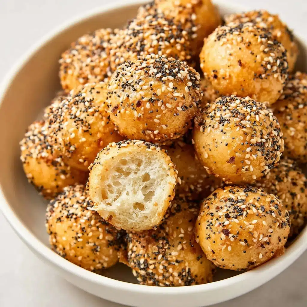 Easy Air Fryer Mini Bagels Recipe - Recipe Image