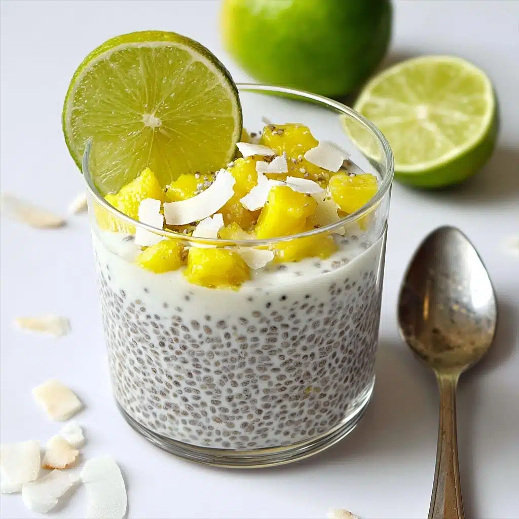 Refreshing No-Bake Chia Pudding Bars Recipe - Recipe Image