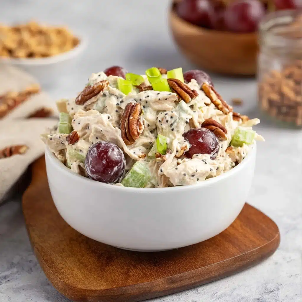 The Best California Chicken Salad Recipe with Grapes - Recipe Image