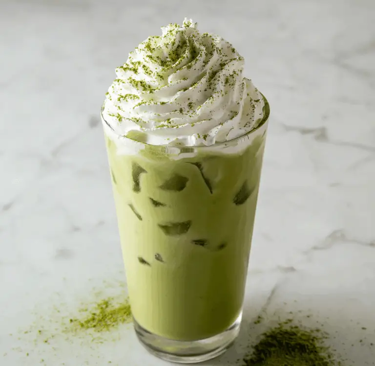Shaken Brown Sugar Matcha Latte Recipe