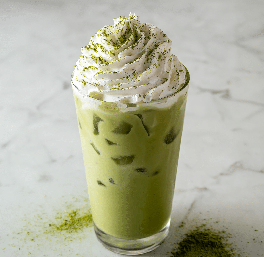 Shaken Brown Sugar Matcha Latte Recipe
