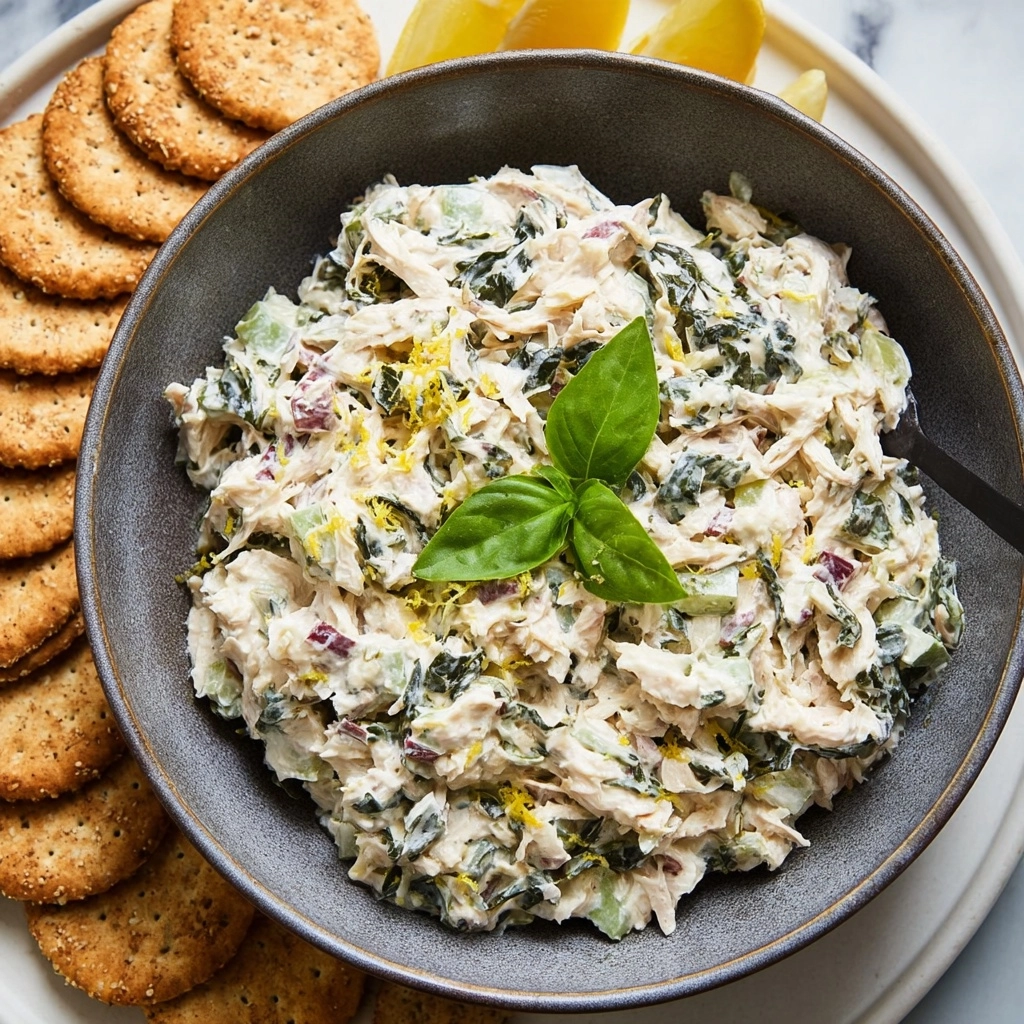 Easy Lemon Basil Chicken Salad Recipe - Recipe Image