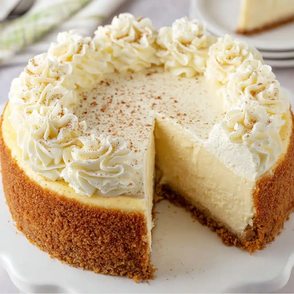 Eggnog Cheesecake Recipe - Recipe Image
