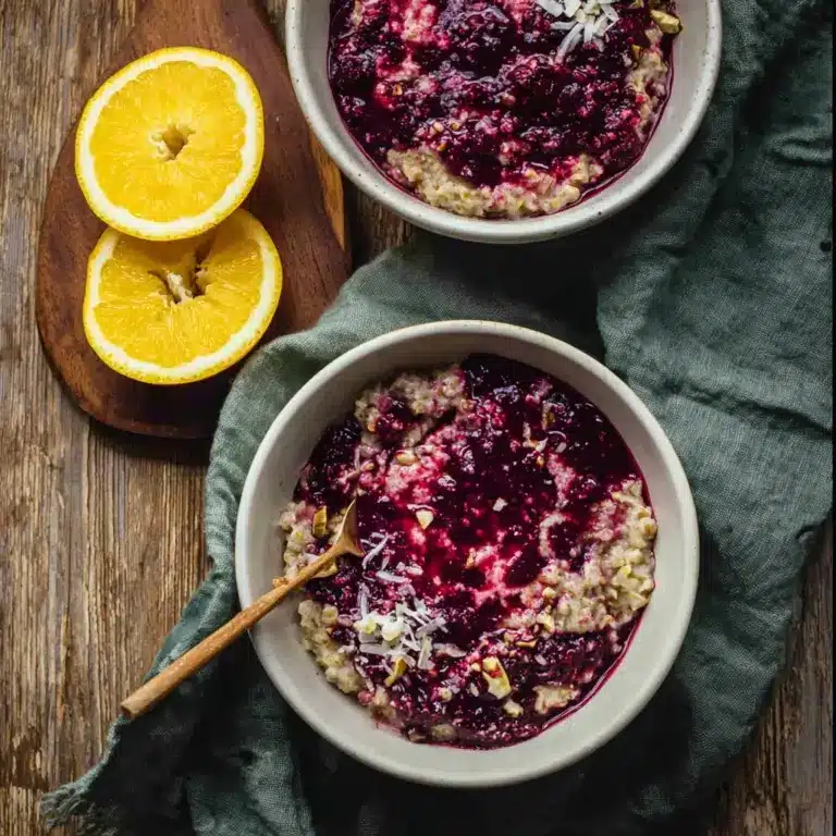 Festive Cranberry Orange Oatmeal Recipe
