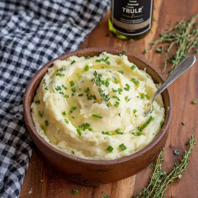 Truffle Mashed Potatoes (Easiest Luxury Mash!) Recipe