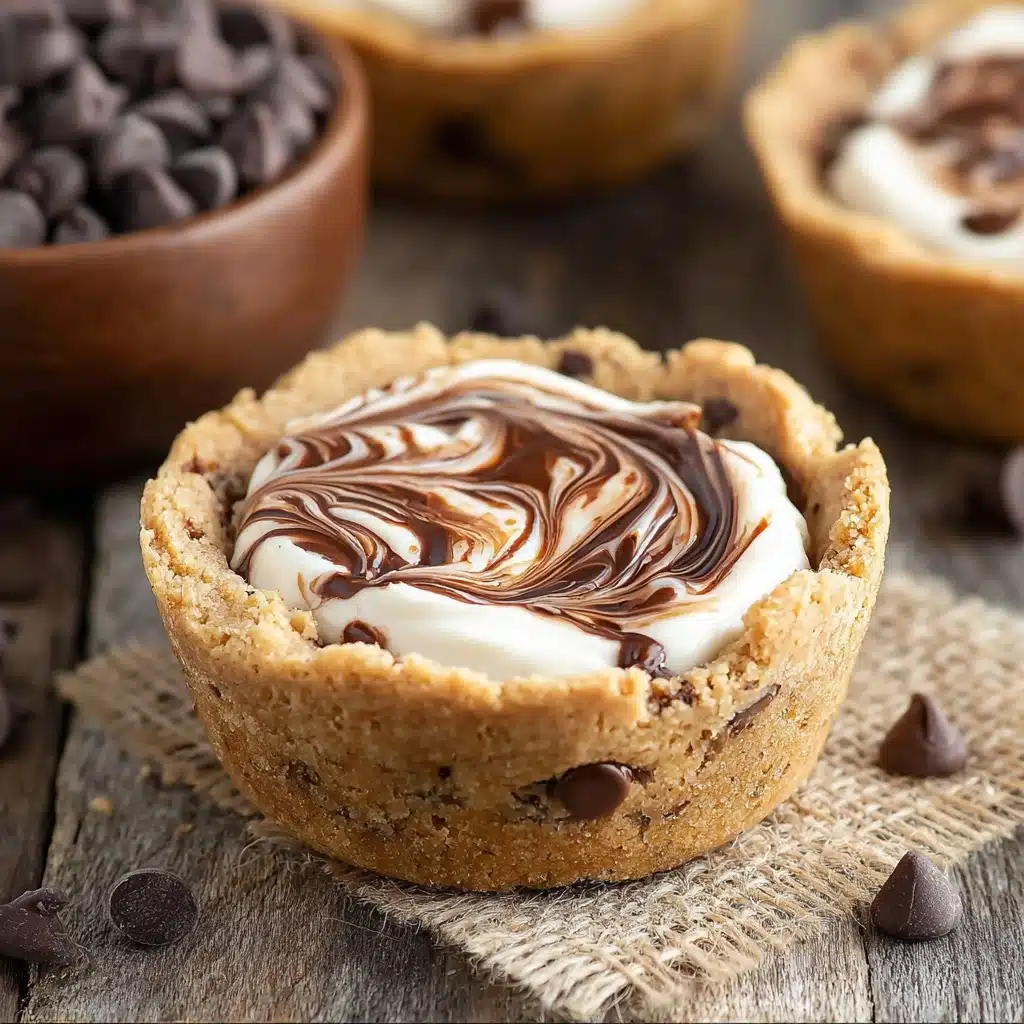 Chocolate Chip Cookie Cups Recipe - Recipe Image