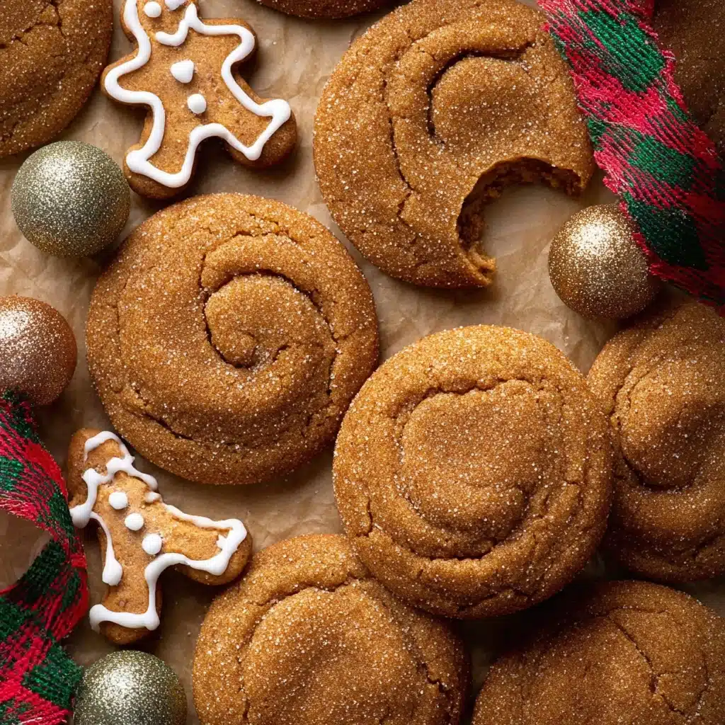 Gingerbread Cheesecake Cookies Recipe - Recipe Image