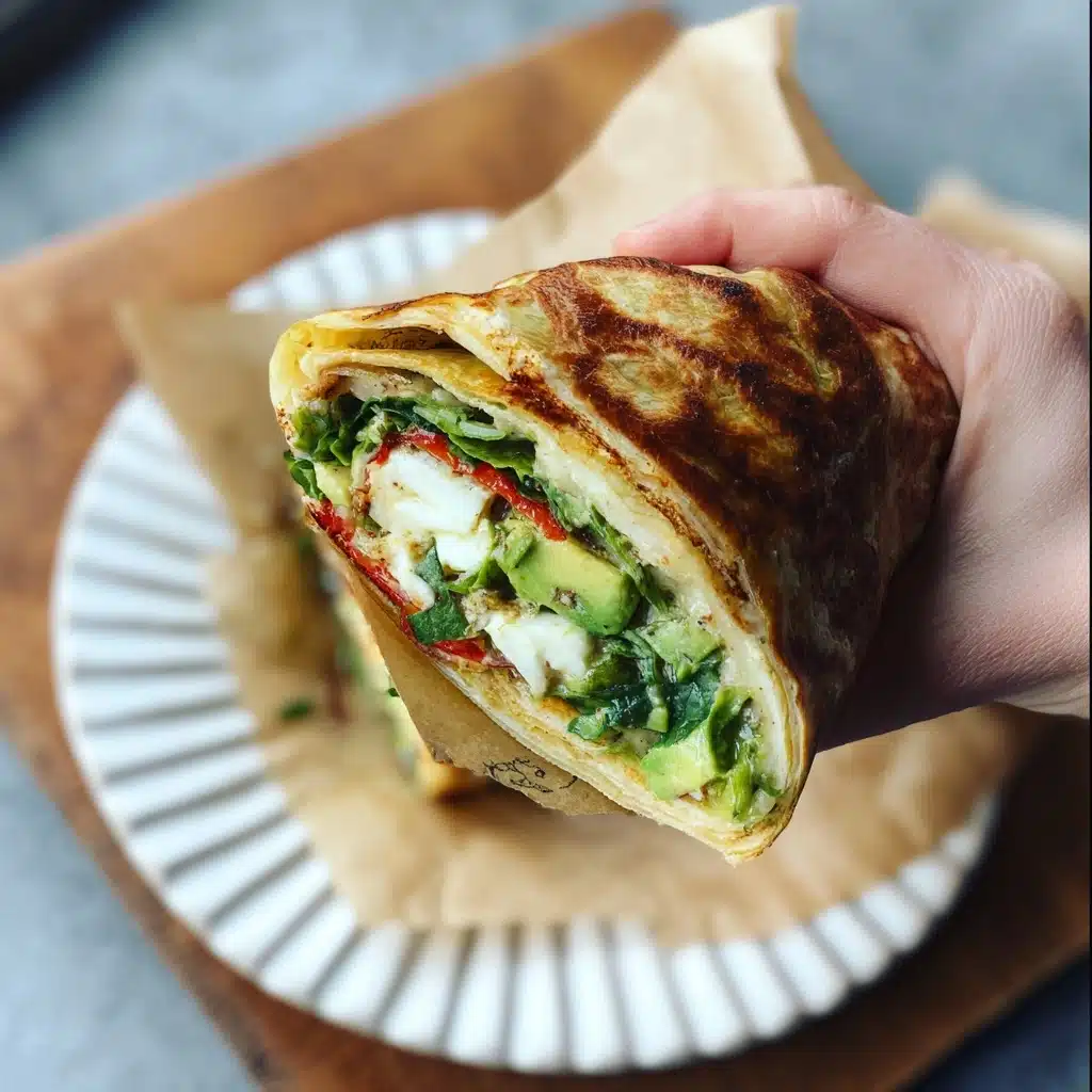 Viral Cottage Cheese Wrap Recipe - Recipe Image