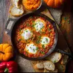 Pumpkin Shakshuka (Baked Eggs in Tomato Stew) Recipe