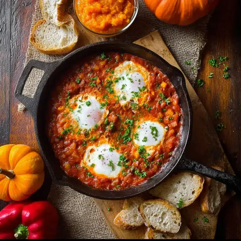 Pumpkin Shakshuka (Baked Eggs in Tomato Stew) Recipe