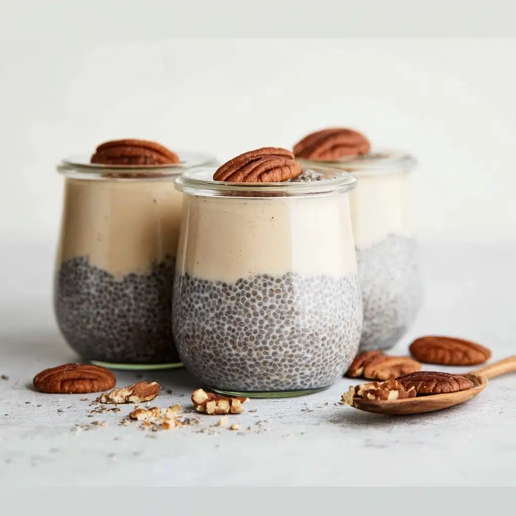 Southern Pecan Pie in a Jar Chia Pudding Recipe - Recipe Image