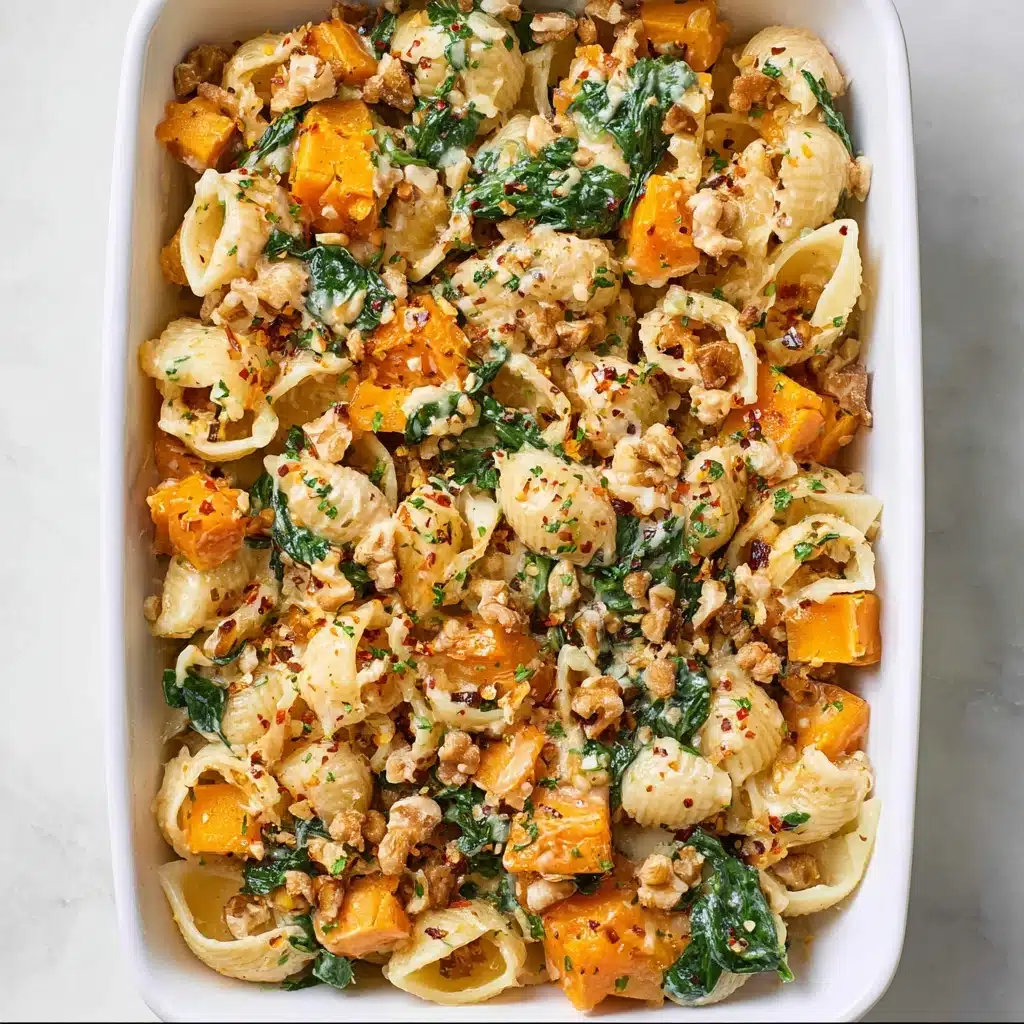 Pumpkin Feta Pasta Recipe - Recipe Image