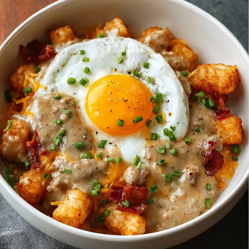 Tater Tot Breakfast Bowl Recipe - Recipe Image