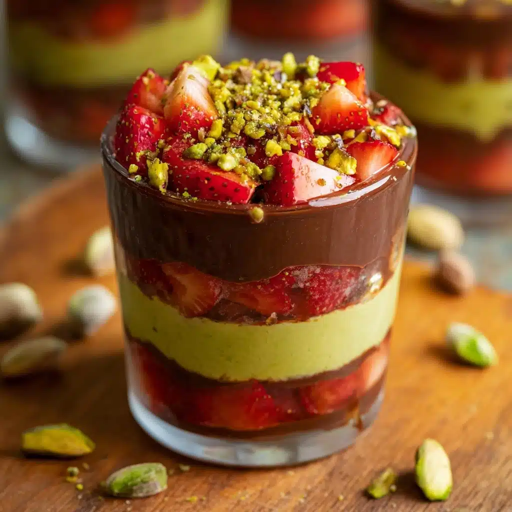 The Best Dubai Chocolate Strawberries Recipe - Recipe Image