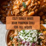 Turkey White Bean Pumpkin Chili Recipe