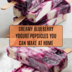 Blueberry Yogurt Popsicles Recipe