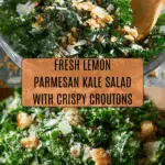 Lemon Parmesan Kale Salad Recipe