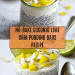 Refreshing No-Bake Chia Pudding Bars Recipe