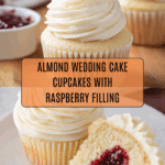 Almond Wedding Cake Cupcakes with Raspberry Filling Recipe