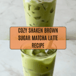 Shaken Brown Sugar Matcha Latte Recipe