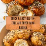 Easy Air Fryer Mini Bagels Recipe