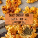 Cheesy Crescent Roll Leaves Recipe