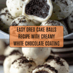 Oreo Cake Balls Recipe
