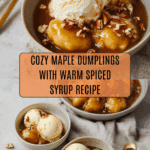 Maple Dumplings Recipe