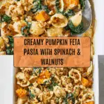 Pumpkin Feta Pasta Recipe
