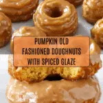 Pumpkin Old Fashioned Doughnuts Recipe