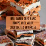 Halloween Oreo Bark Recipe
