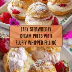 Easy Strawberry Cream Puffs Recipe