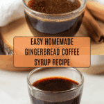 Gingerbread Syrup for Coffee Recipe