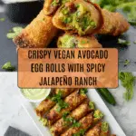 Vegan Cheesecake Factory Avocado Egg Rolls Recipe