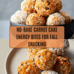 Healthy No-Bake Carrot Cake Energy Bites Recipe