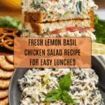 Easy Lemon Basil Chicken Salad Recipe