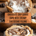 Chocolate Chip Cookie Cups Recipe