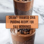 Tiramisu Chia Pudding Recipe