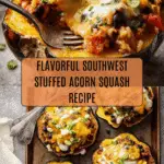 Southwest Stuffed Acorn Squash Recipe