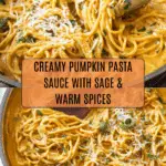 Creamy Pumpkin Pasta Sauce Recipe
