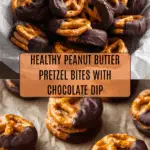 Healthy Peanut Butter Pretzel Bites Recipe