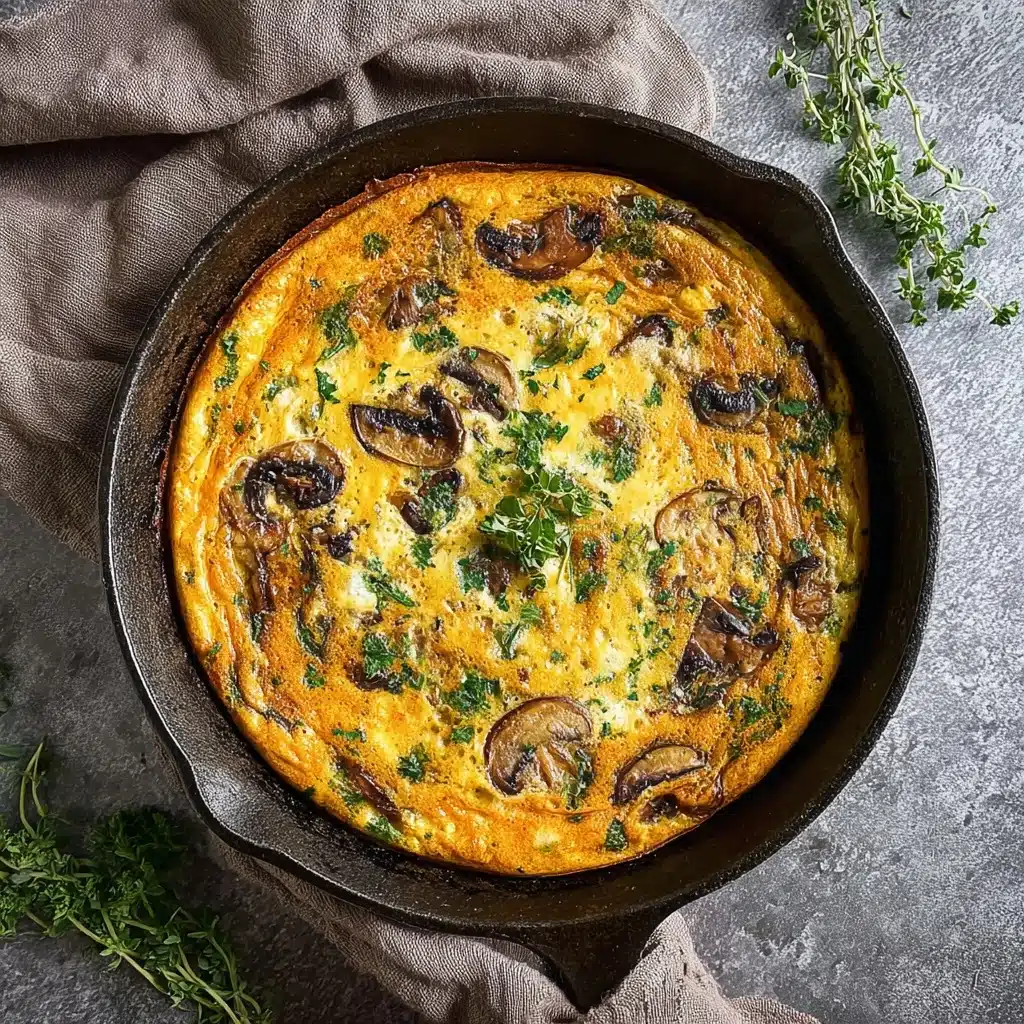 Spinach Mushroom Bake Recipe - Recipe Image