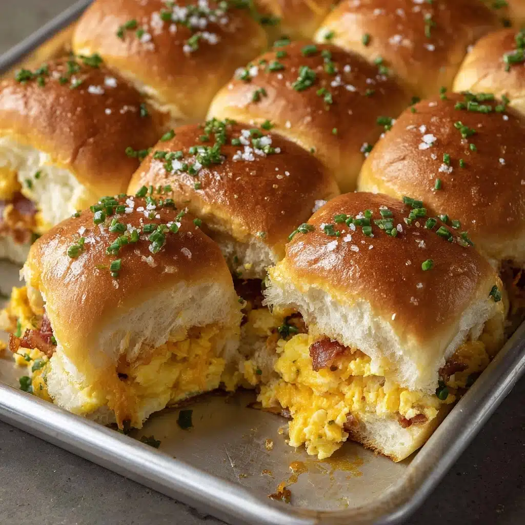 Hawaiian Roll Breakfast Sliders Recipe