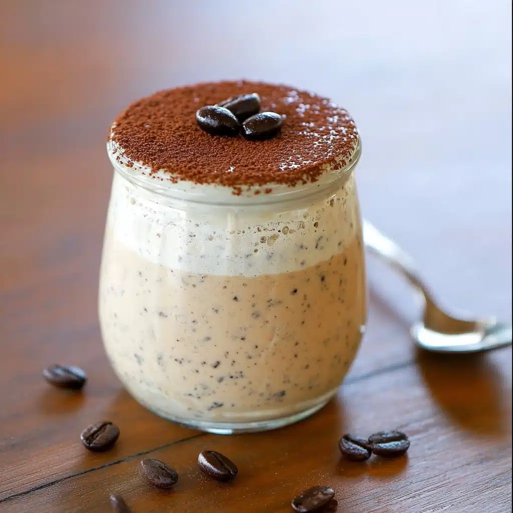 Tiramisu Overnight Oats Recipe - Recipe Image