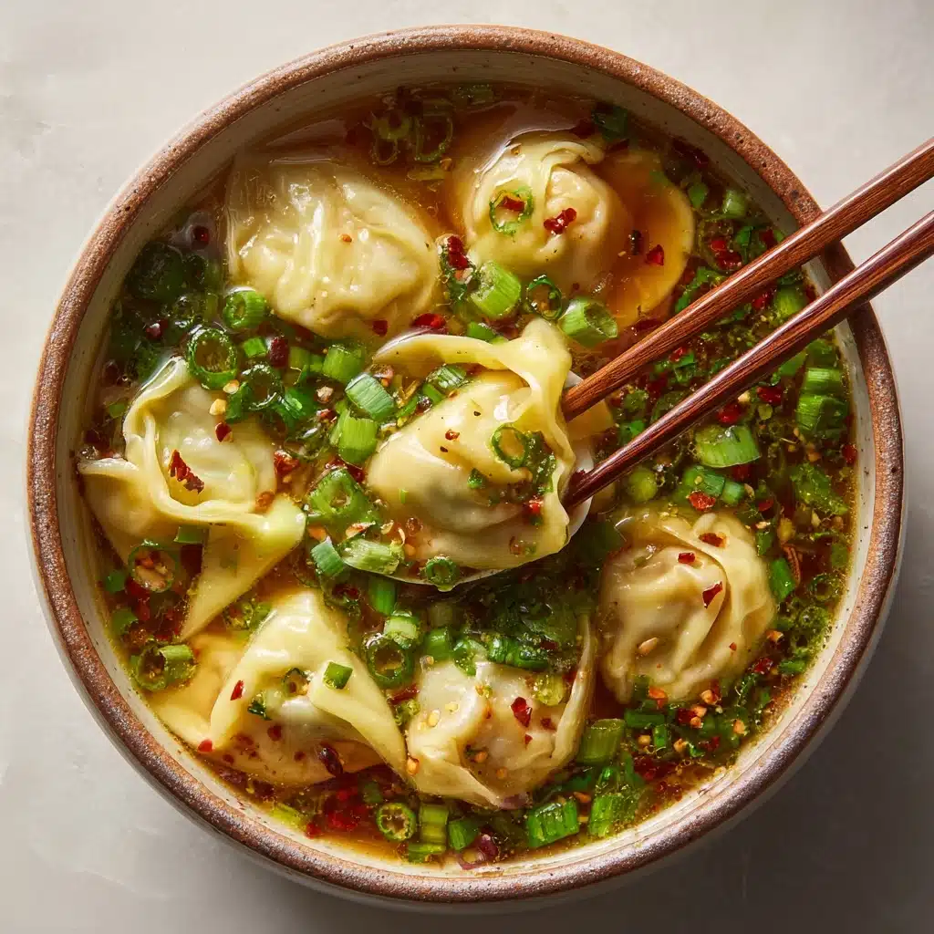 Gyoza Soup (Japanese Dumpling Soup) Recipe - Recipe Image
