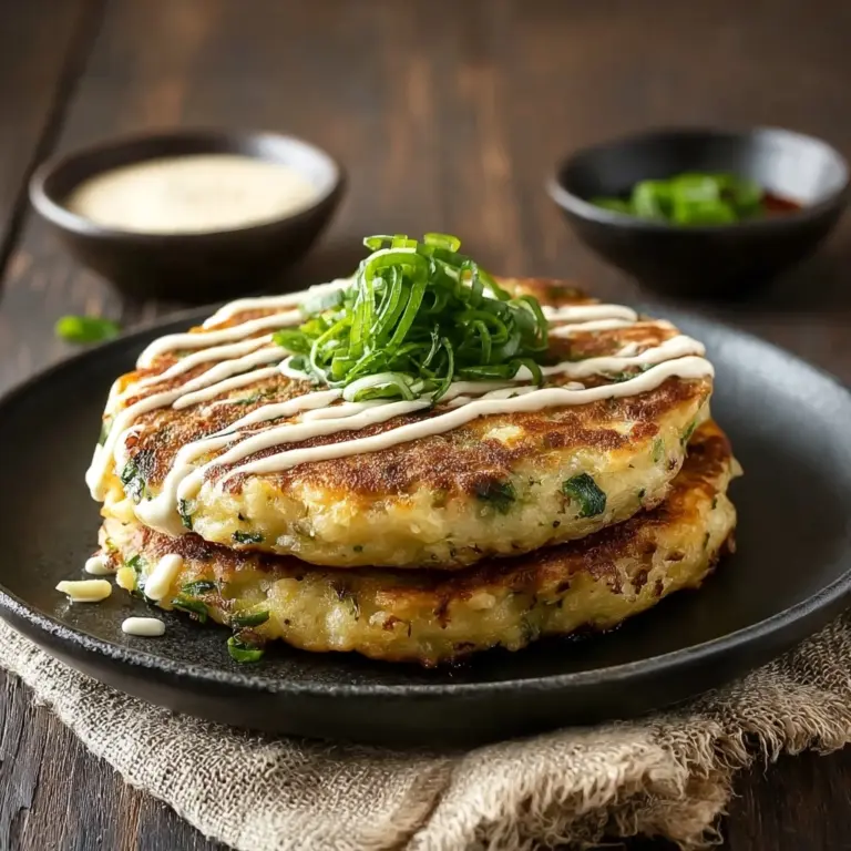 Easy Okonomiyaki Recipe