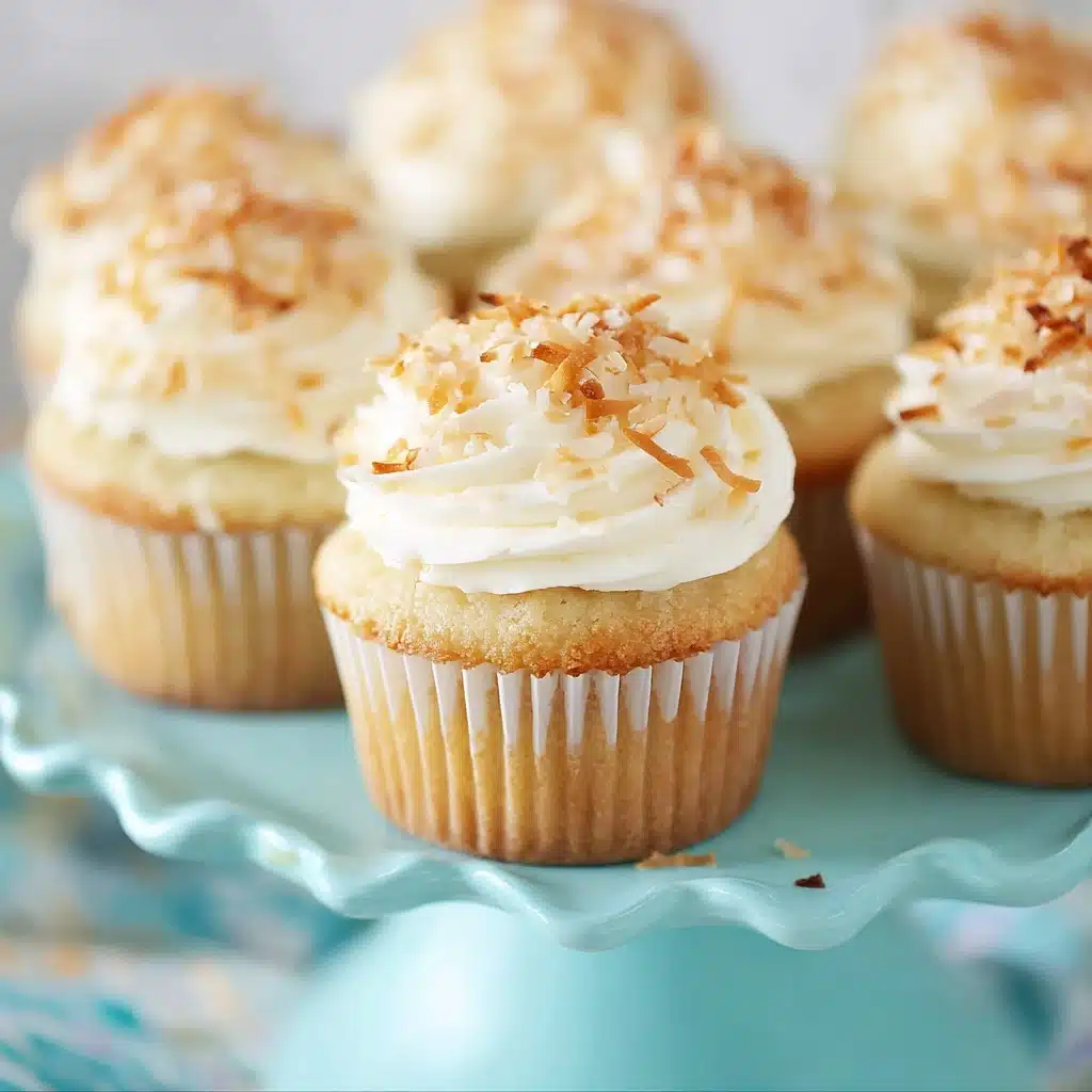 Coconut Cream Pie Cupcakes Recipe - Recipe Image