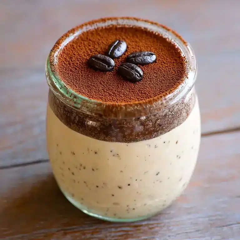 Tiramisu Overnight Oats Recipe